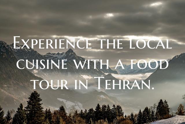 Experience the local cuisine with a food tour in T...