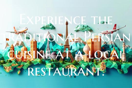 Experience the traditional Persian cuisine at a lo...